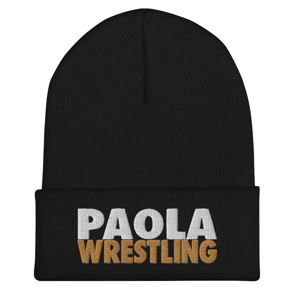 Paola Wrestling Cuffed Beanie