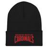 Hoisington Cardinals Wrestling Cuffed Beanie