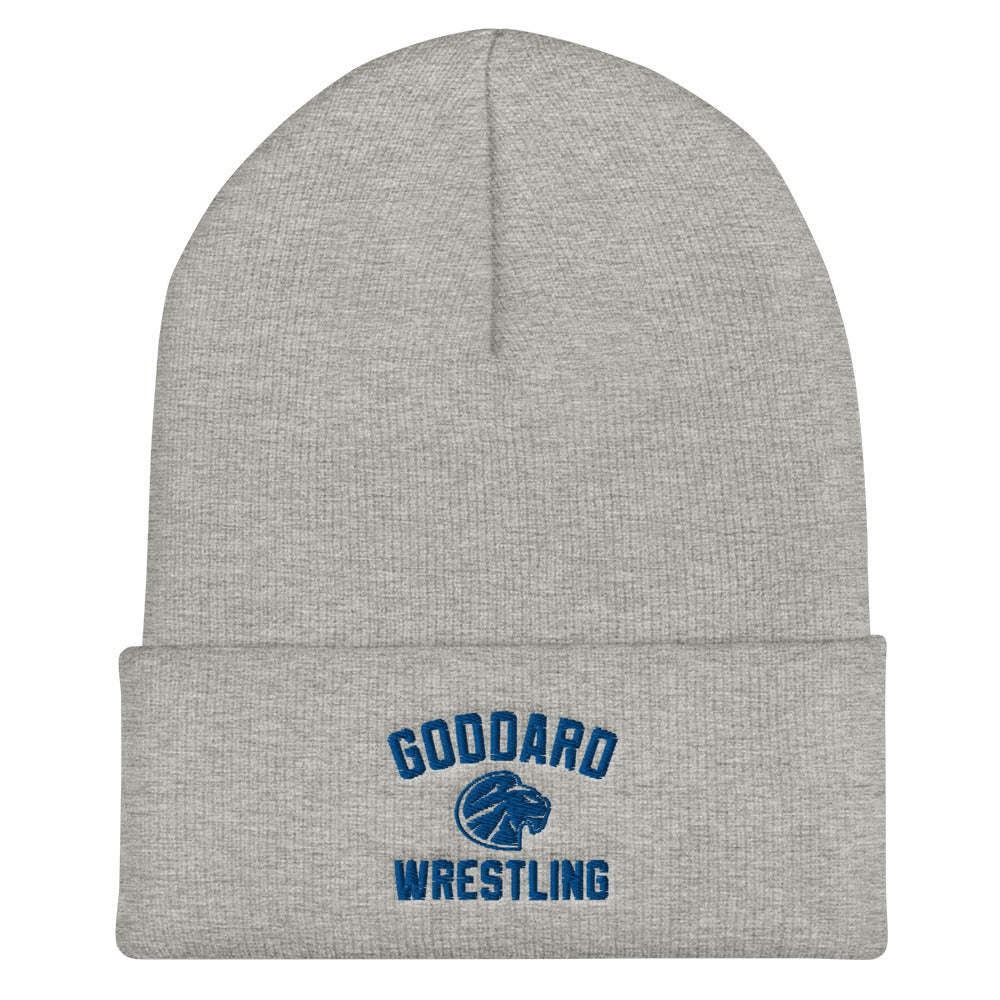 Goddard HS Wrestling Cuffed Beanie
