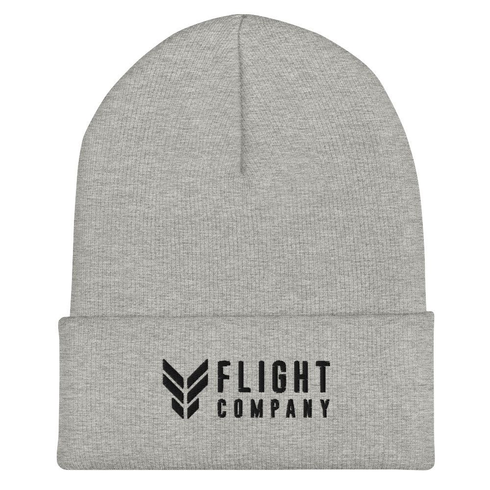 Flight Company  Embroidered-Light Cuffed Beanie