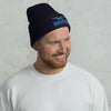 Seagull Wrestling Cuffed Beanie