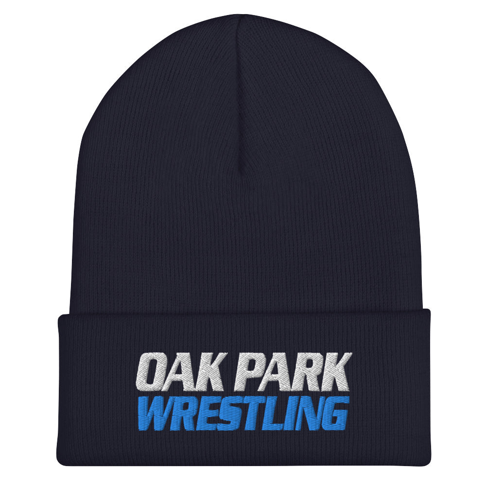 Oak Park HS Wrestling Cuffed Beanie