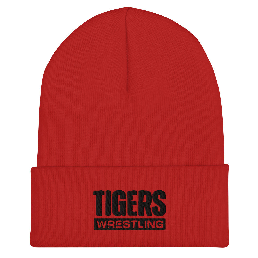 Plattsburg High School Wrestling Cuffed Beanie