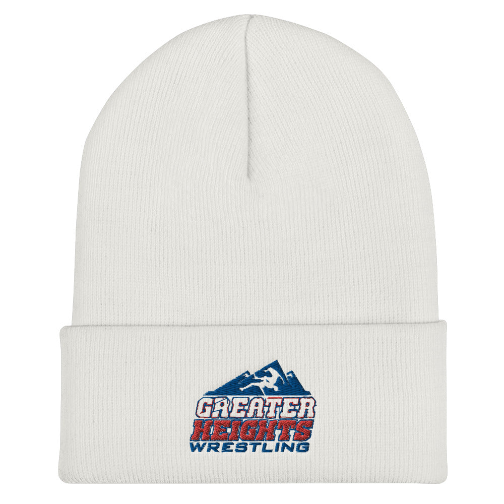 Greater Heights Wrestling Cuffed Beanie