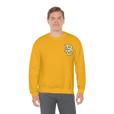 Bishop Carroll Wrestling (with back print) Unisex Heavy Blend™ Crewneck Sweatshirt