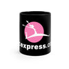 KC Express 11oz Black Mug