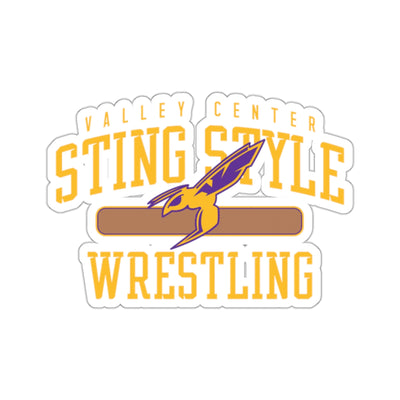 Valley Center Wrestling Club Kiss-Cut Stickers