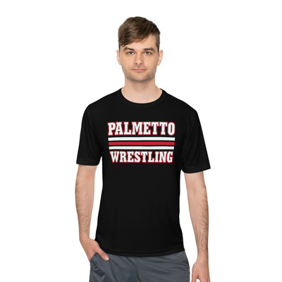 Palmetto Wrestling  Stripes Unisex Moisture Absorbing Tee