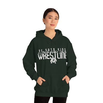 De Soto Kids Wrestling Forest Unisex Heavy Blend™ Hooded Sweatshirt