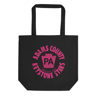 Keystone Stars Wrestling Club Pink Eco Tote Bag