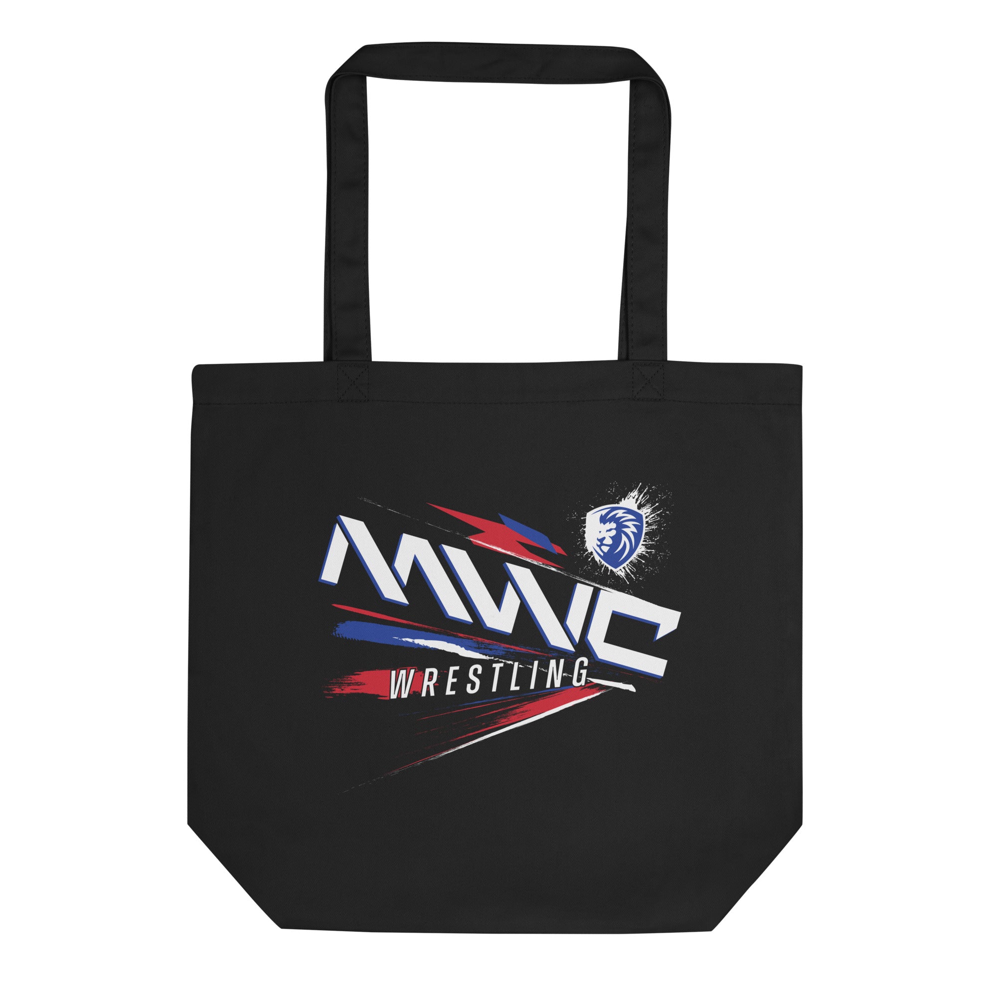 MWC Wrestling Academy 2022 Splatter Design Eco Tote Bag