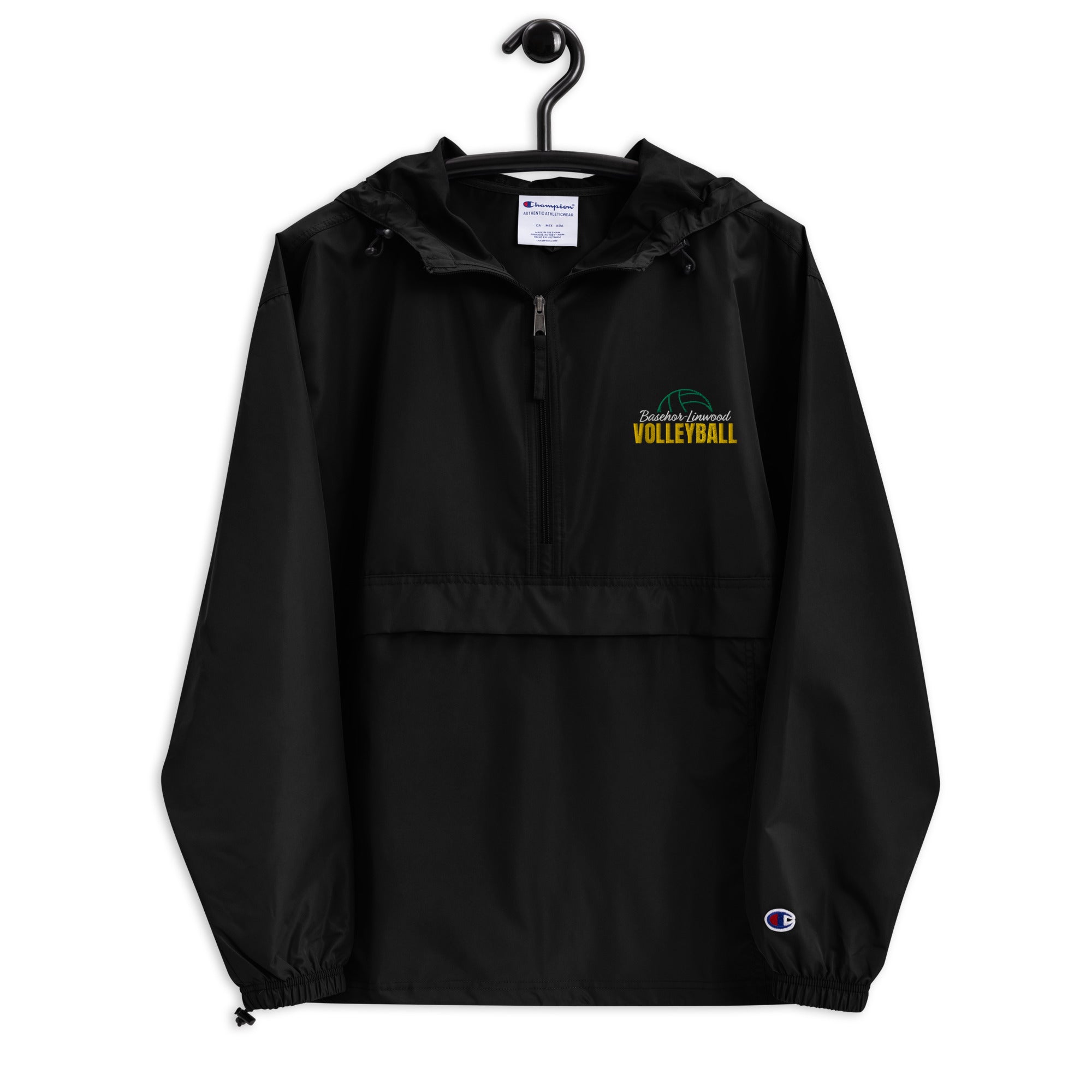 Basehor-Linwood Volleyball Embroidered Champion Packable Jacket