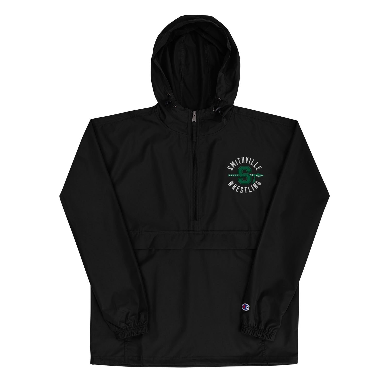 Smithville Wrestling Embroidered Champion Packable Jacket