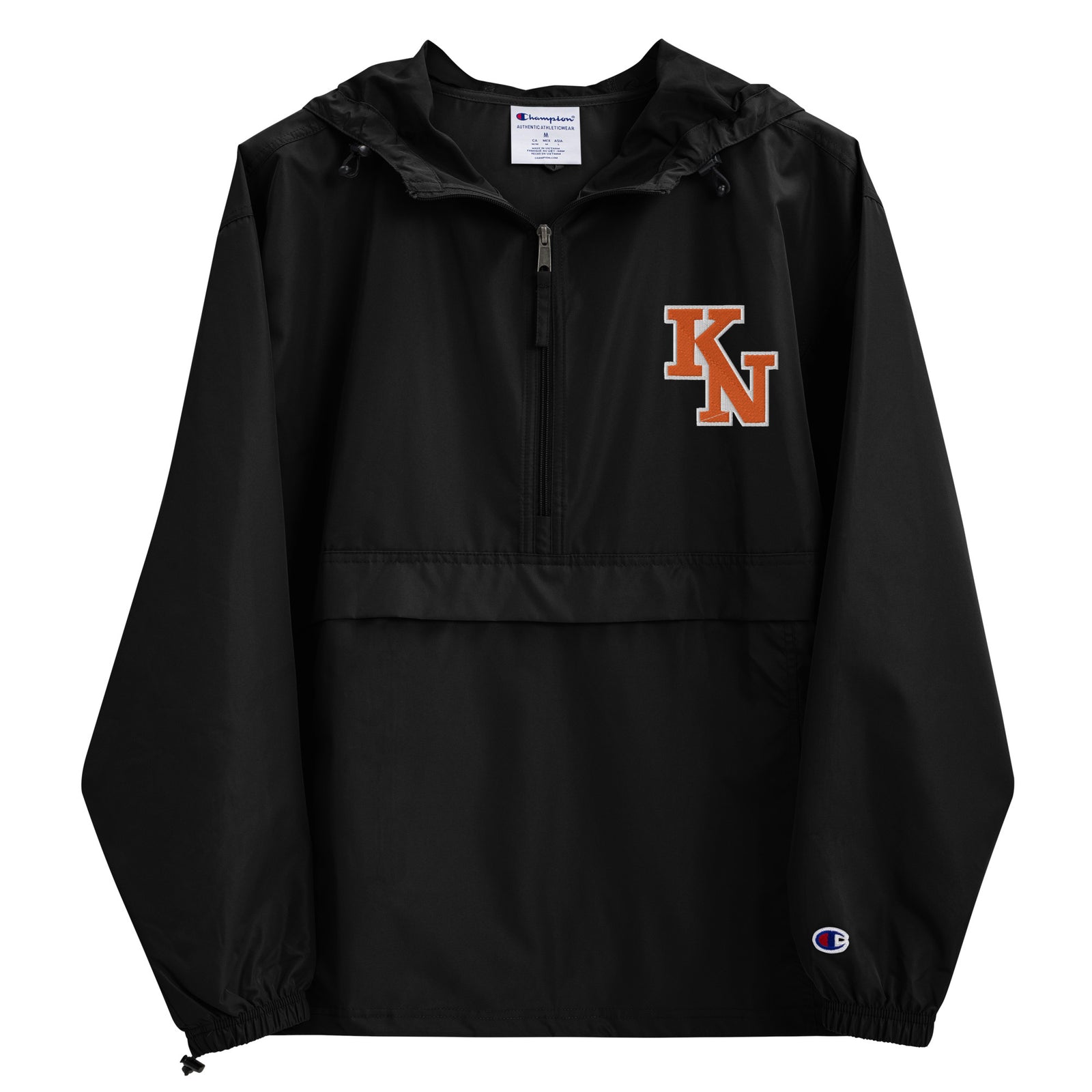 Knob Noster Wrestling Embroidered Champion Packable Jacket