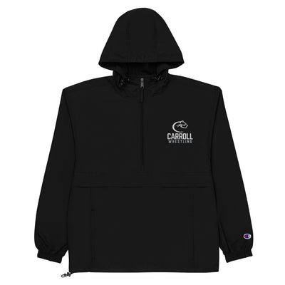 Carroll Wrestling Embroidered Champion Packable Jacket