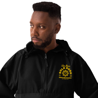 Gold Rush Wrestling Embroidered Champion Packable Jacket