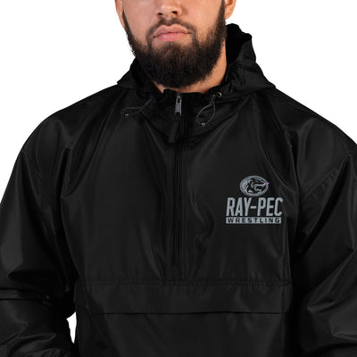 Ray Pec Wrestling Embroidered Champion Packable Jacket