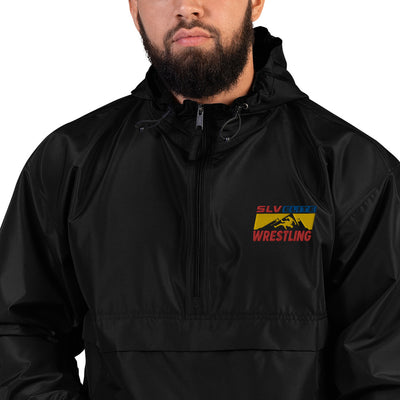 SLV Elite Wrestling Embroidered Champion Packable Jacket