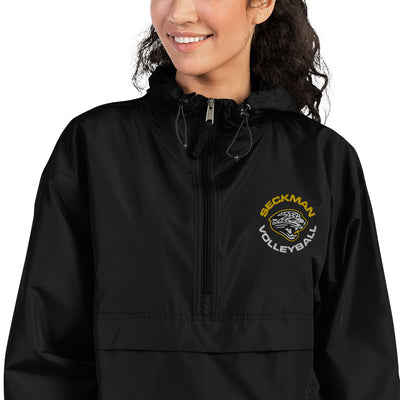 Seckman Volleyball Embroidered Champion Packable Jacket