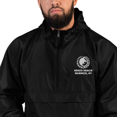 Renzo Gracie Jiu-Jitsu  Embroidered Champion Packable Jacket