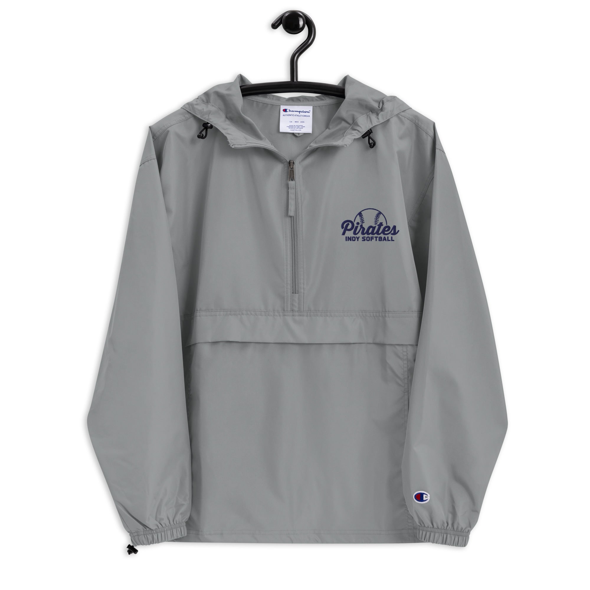 Indy Softball Embroidered Champion Packable Jacket