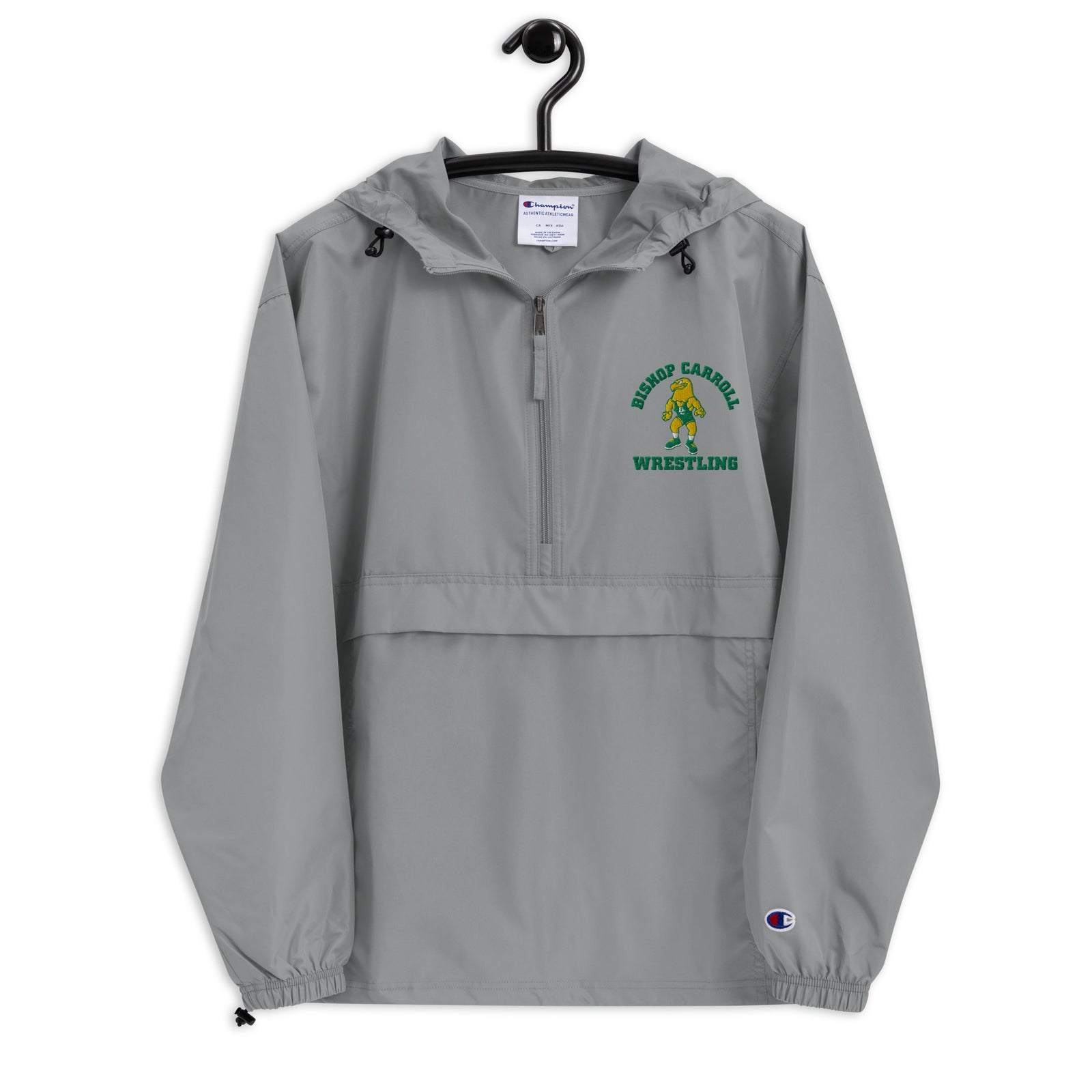 Bishop Carroll Wrestling Embroidered Champion Packable Jacket