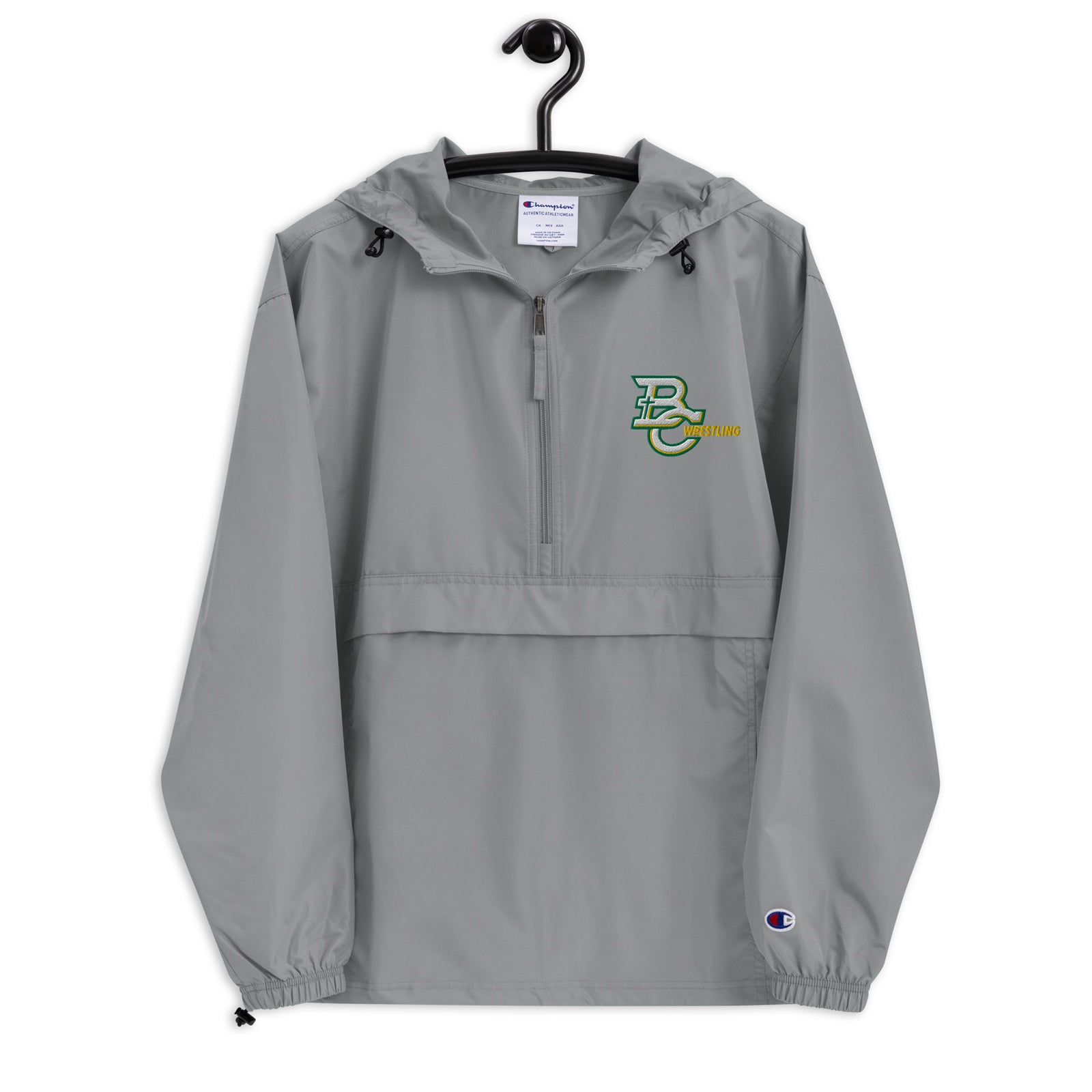 BC Bishop Carroll Wrestling Embroidered Champion Packable Jacket