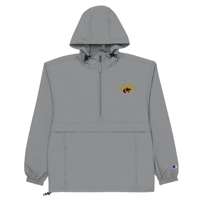 Oakton Wrestling Embroidered Champion Packable Jacket