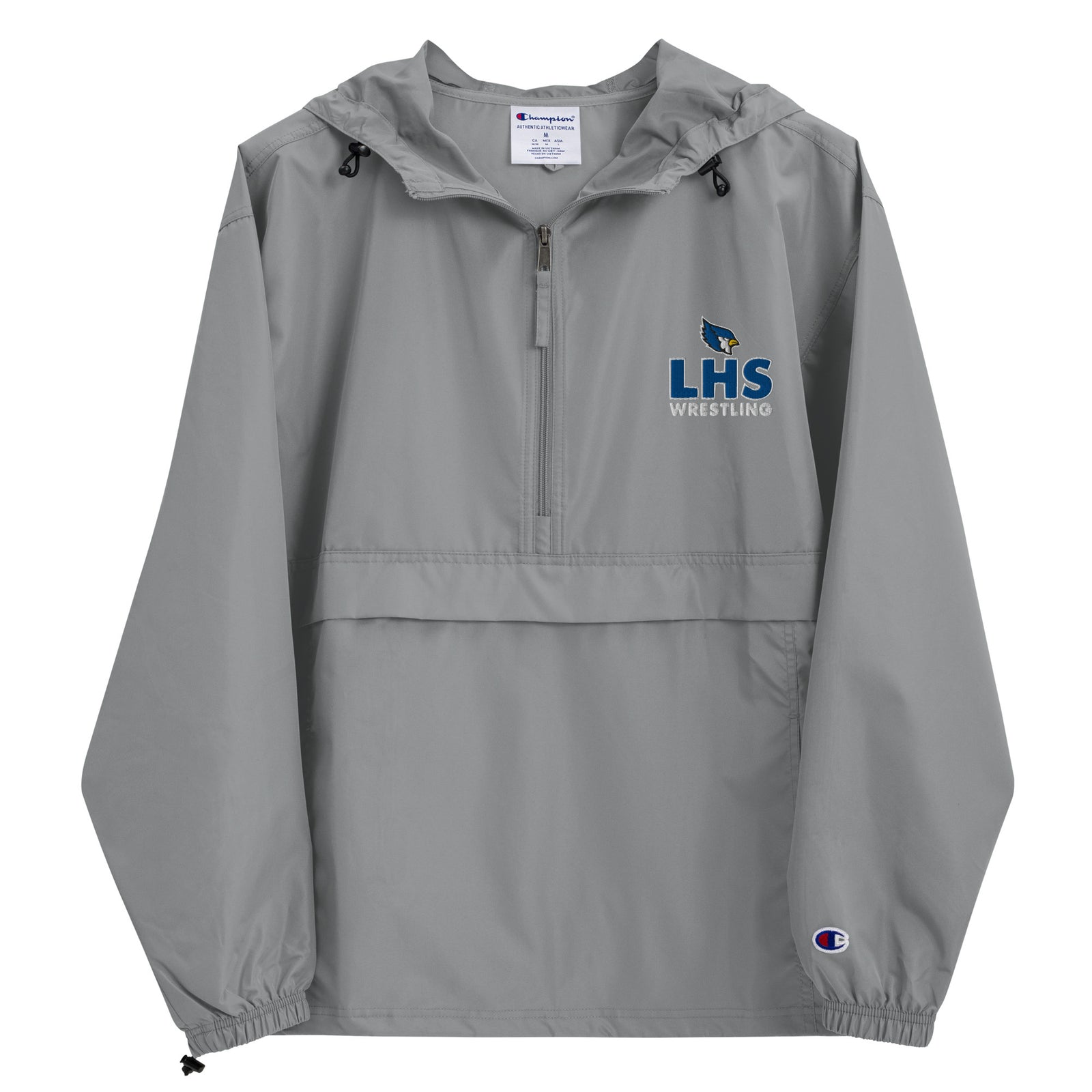 Liberty High School Wrestling  Embroidered Champion Packable Jacket