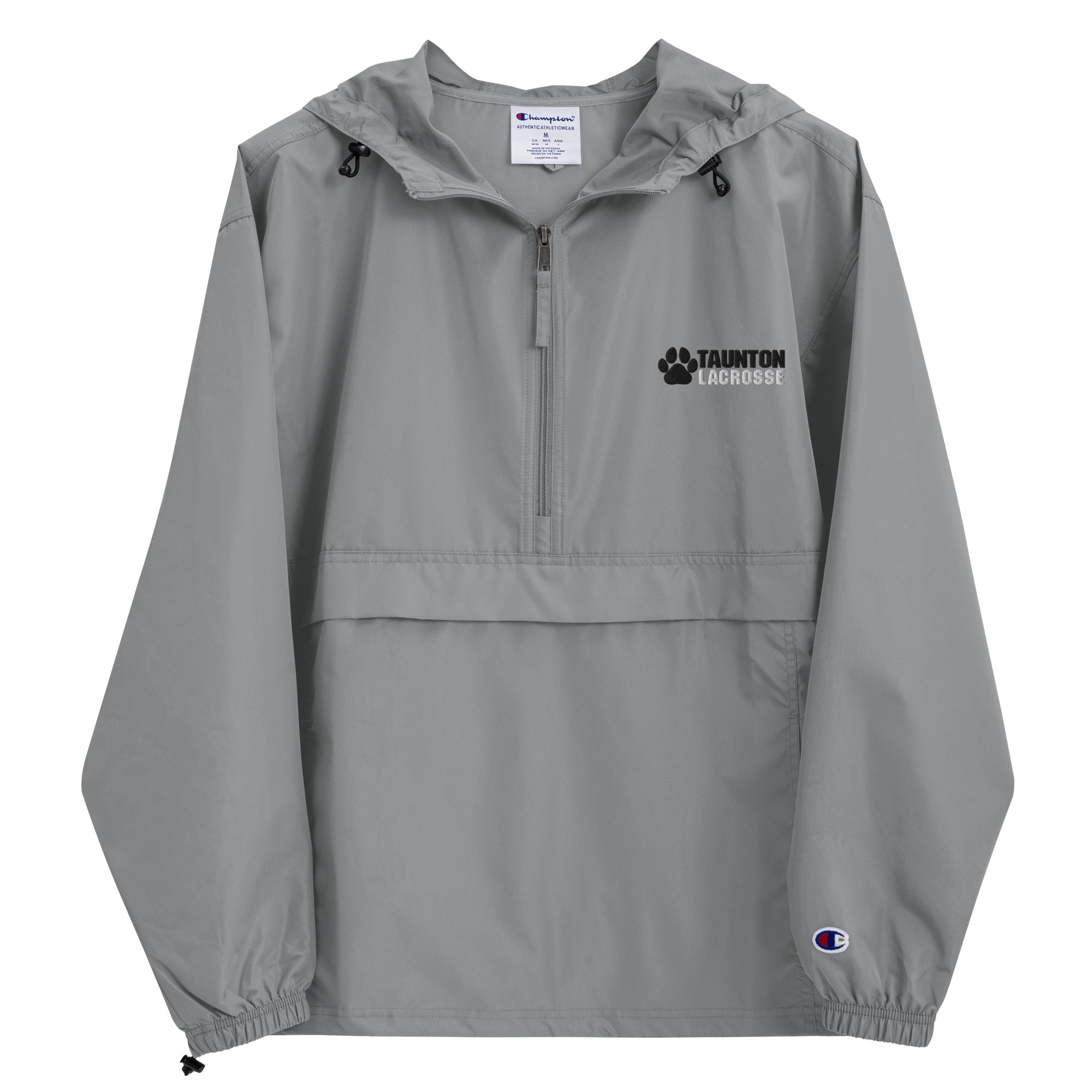 Taunton Lacrosse Embroidered Champion Packable Jacket