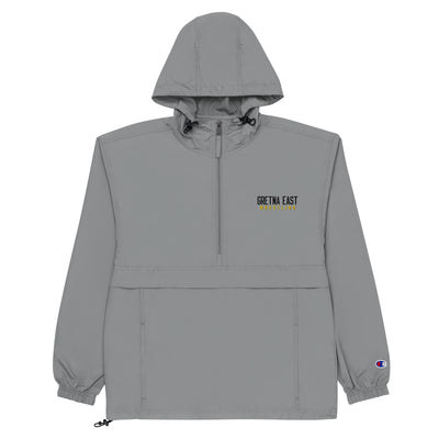 Gretna East  Grey wrestling Embroidery Embroidered Champion Packable Jacket