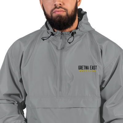 Gretna East  Grey wrestling Embroidery Embroidered Champion Packable Jacket