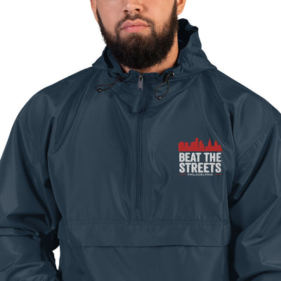 Beat the Streets Philadelphia Embroidered Champion Packable Jacket