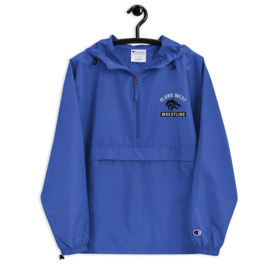 Plano West Wrestling Embroidered Champion Packable Jacket