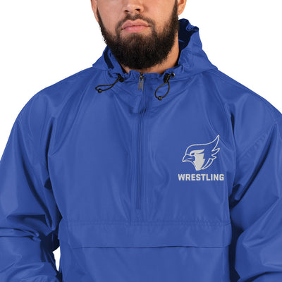 West Platte High School Wrestling Embroidered Champion Packable Jacket