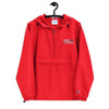 Maize Football Embroidered Champion Packable Jacket