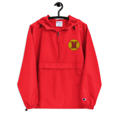 Mud Turtle Softball Embroidered Champion Packable Jacket