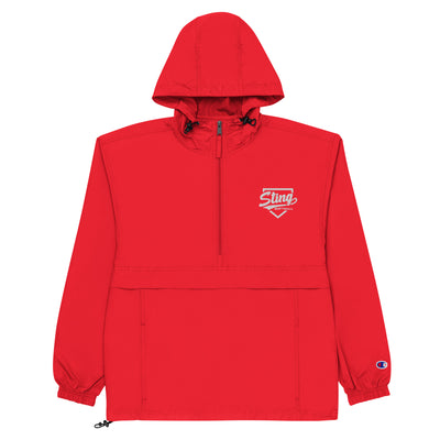 Sting Softball Embroidered Champion Packable Jacket