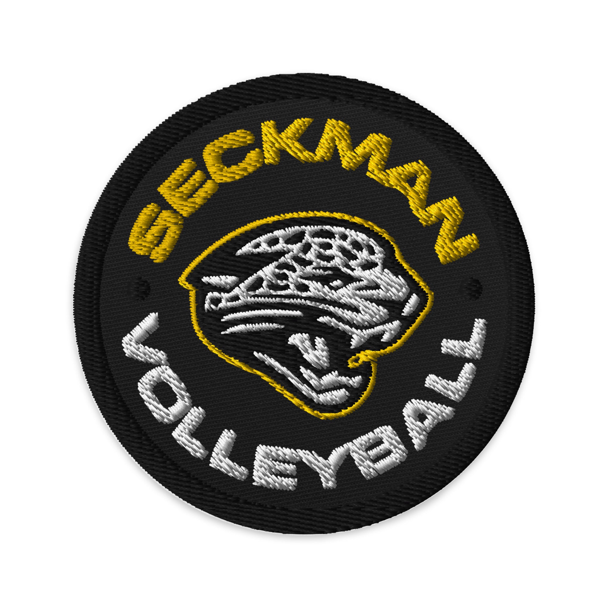 Seckman Volleyball Embroidered Patches