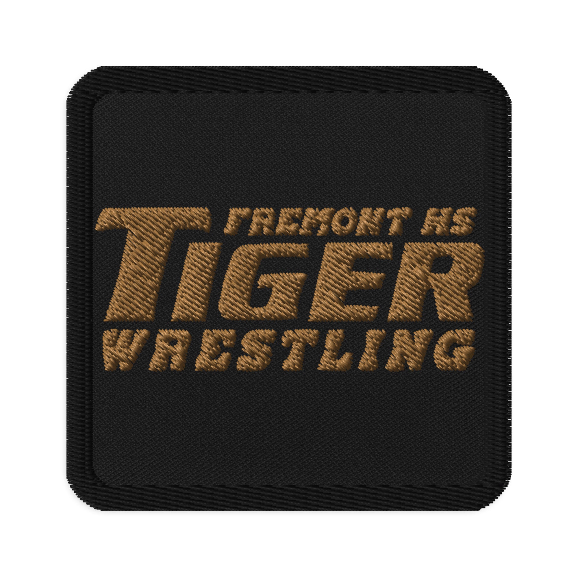 Fremont High School  Black Embroidered Patches