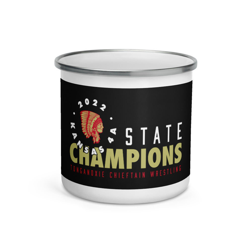 Tonganoxie Enamel Mug