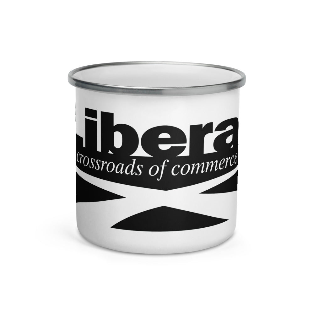 City of Liberal Enamel Mug