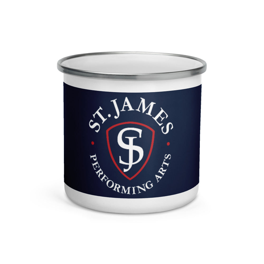 SJA Enamel Mug