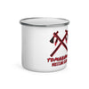 Tomahawk Wrestling  Enamel Mug