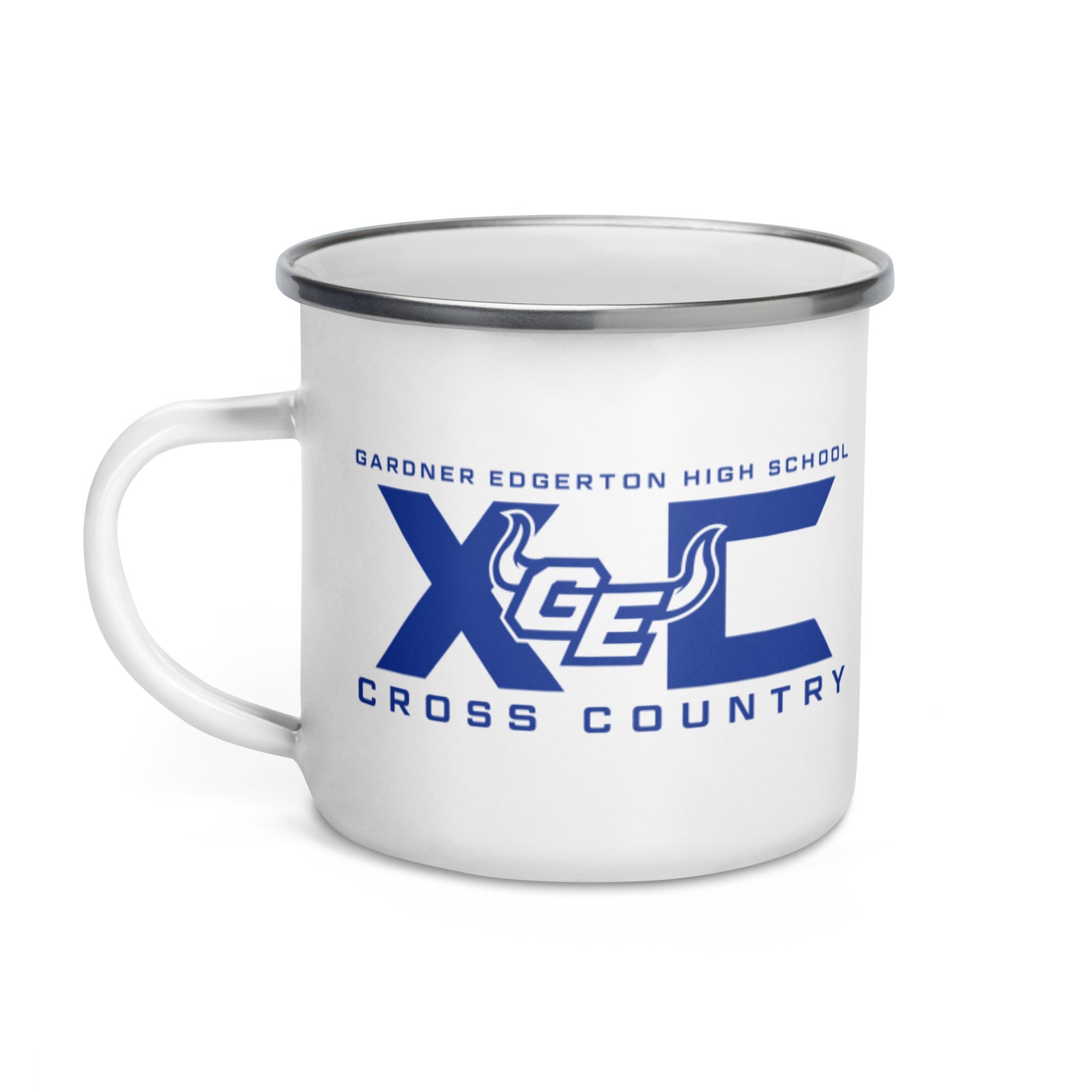 GEXC Cross Country Enamel Mug