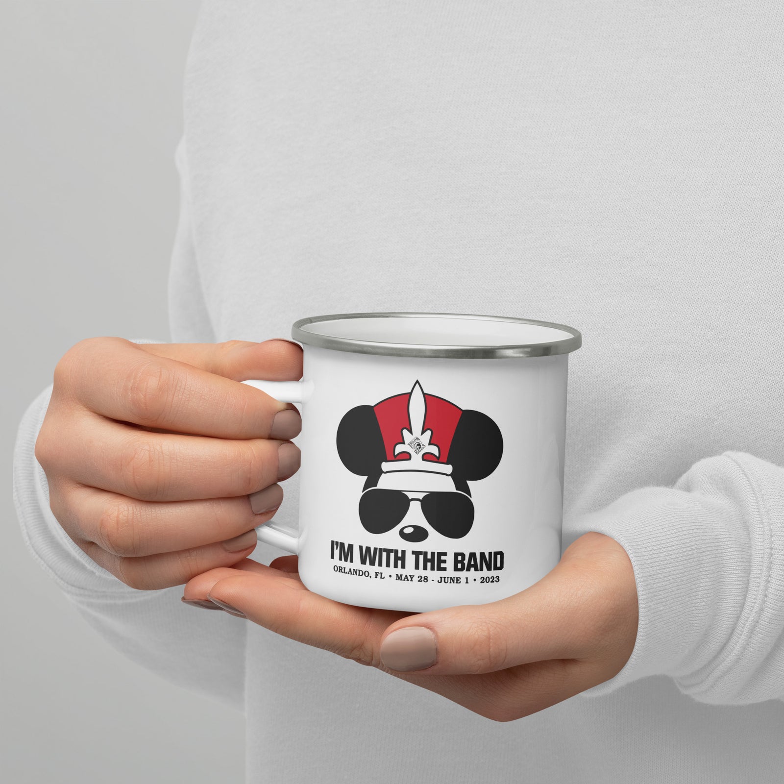 Park Hill Marching Band Enamel Mug