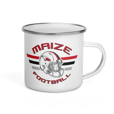 Maize Football Enamel Mug