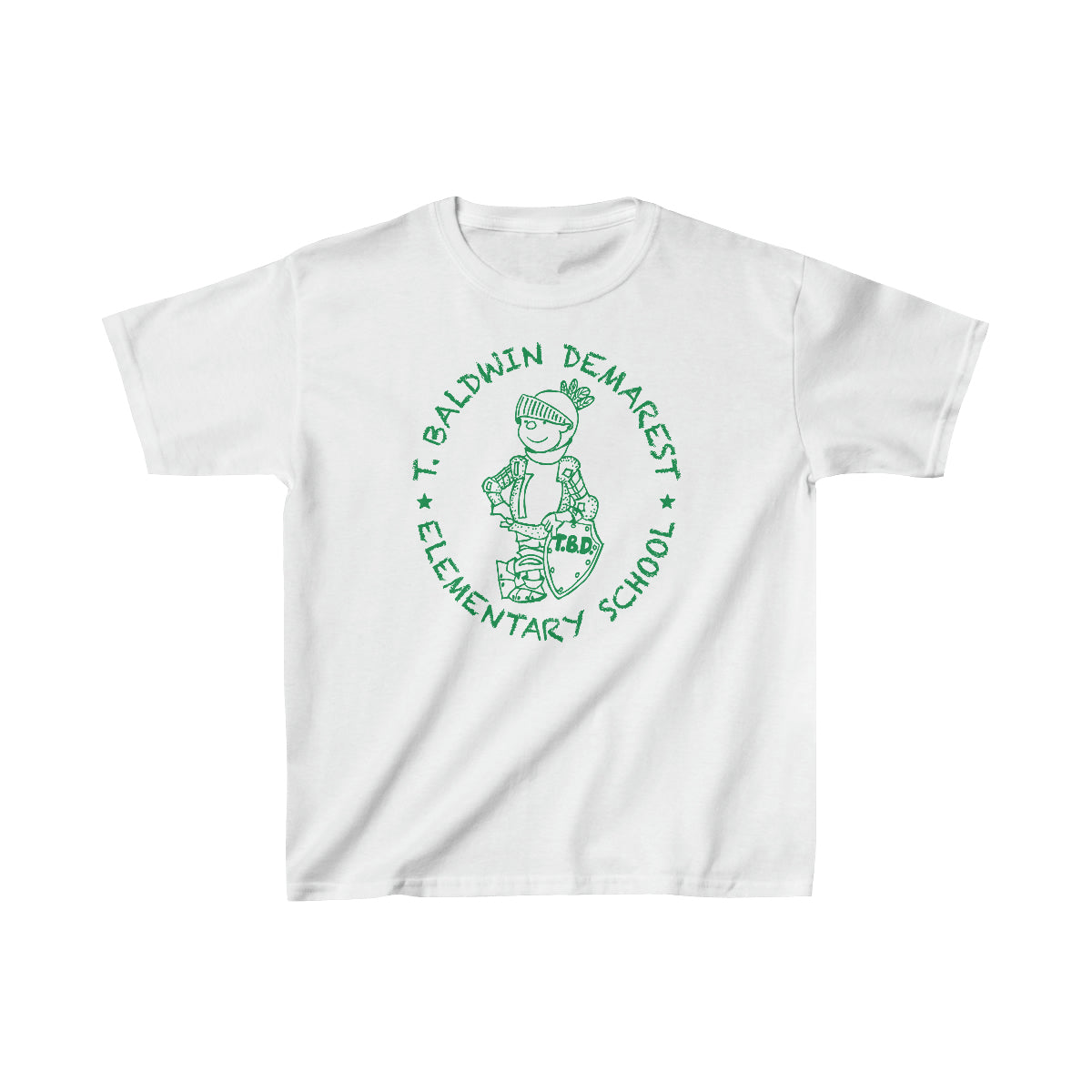 T. Baldwin Demarest Elementary School Kids Heavy Cotton™ Tee