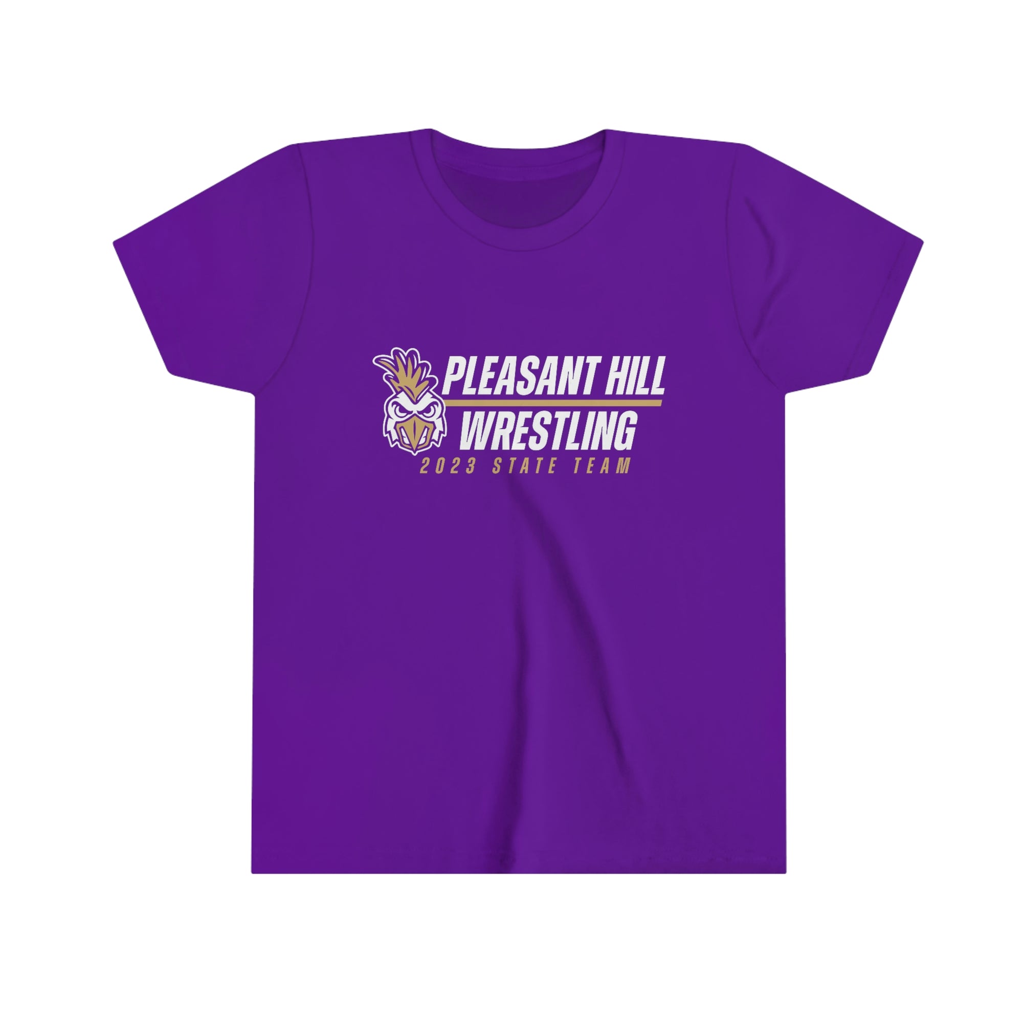Pleasant Hill Youth Wrestling Kids State 2023 Youth Short Sleeve Tee