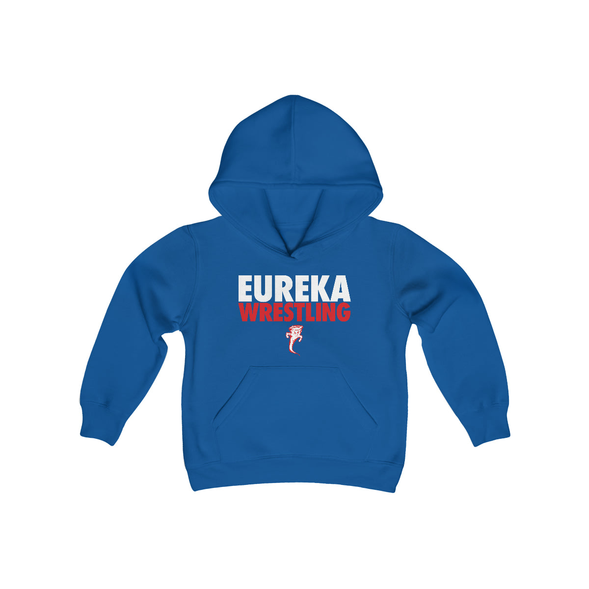 Youth Eureka Wrestling Youth Heavy Blend Hooded Sweatshirt